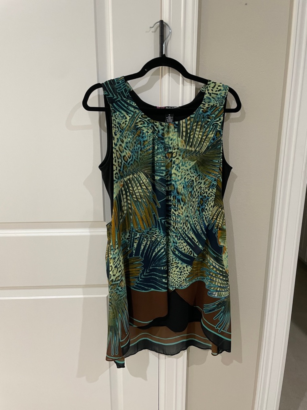Peck & Peck Tropical mini Sundress or tunic. Size medium.